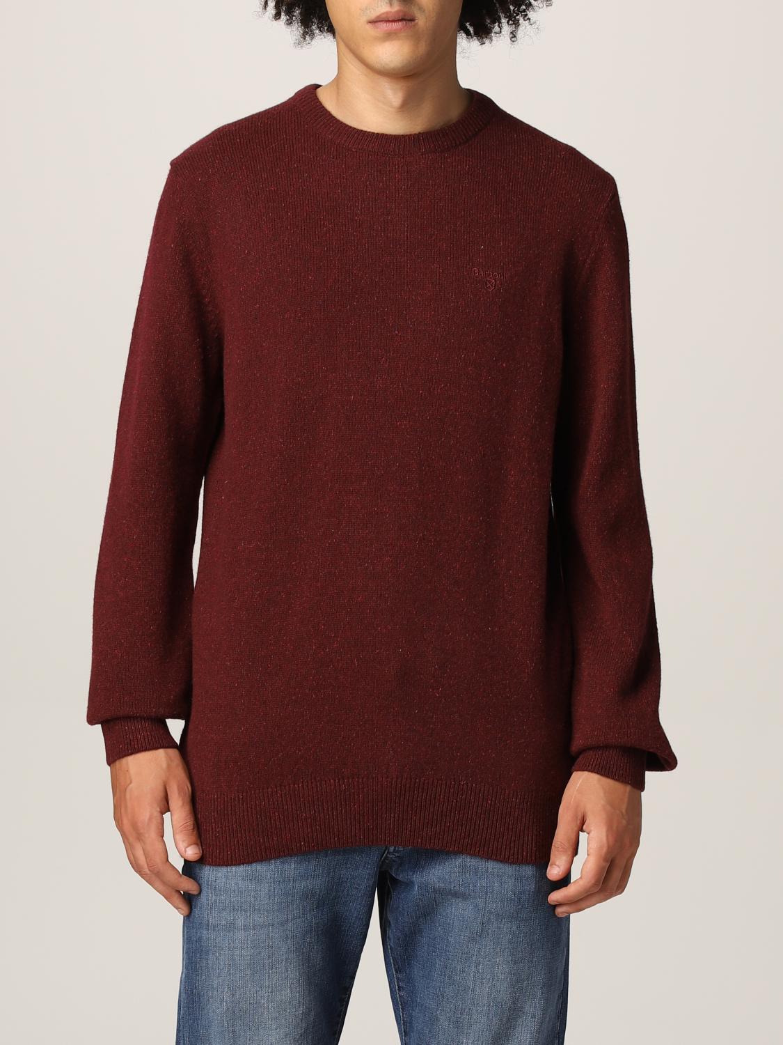 BARBOUR JERSEY: Jersey hombre Barbour, Rubí - Img 1