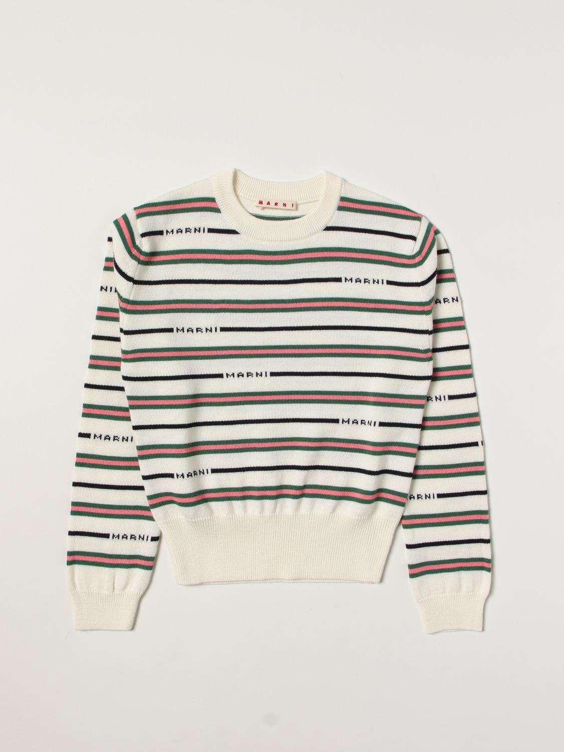 MARNI Girls Sweater Dress in Black