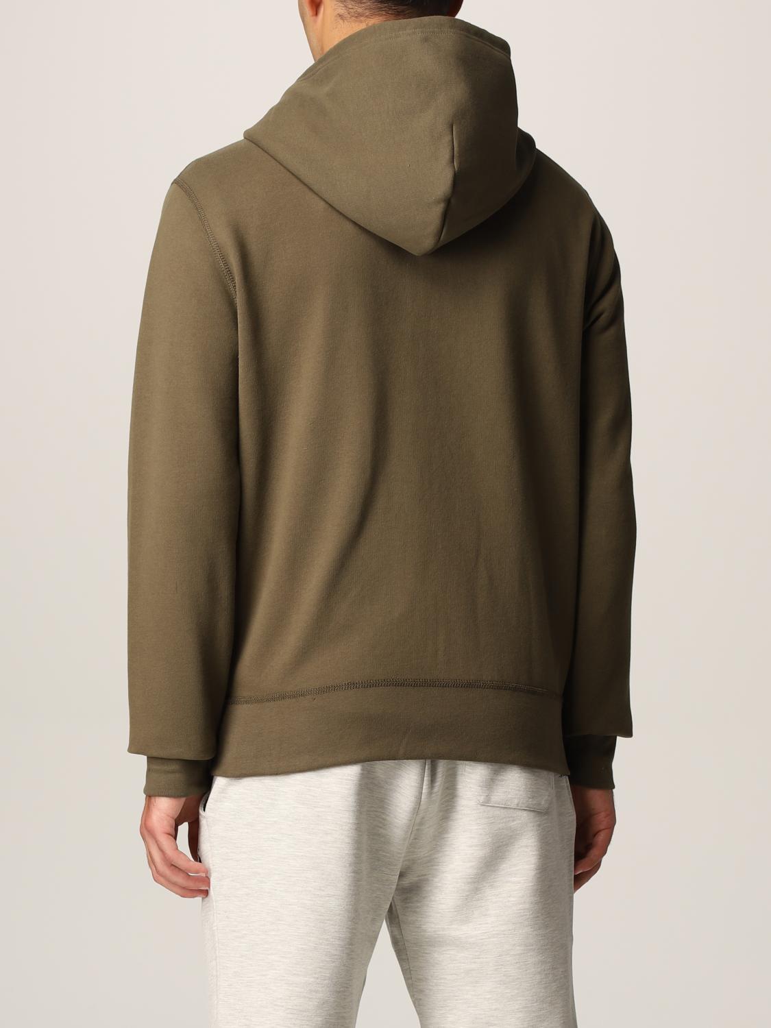 POLO RALPH LAUREN SWEATSHIRT: Polo Ralph Lauren cotton sweatshirt with logo, Military - Img 2