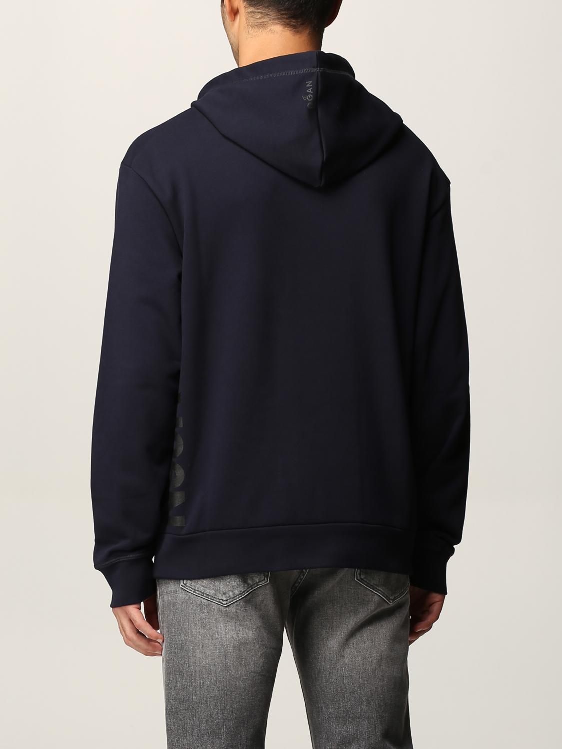 HOGAN SUDADERA: Sudadera hombre Hogan, Azul Oscuro - Img 2