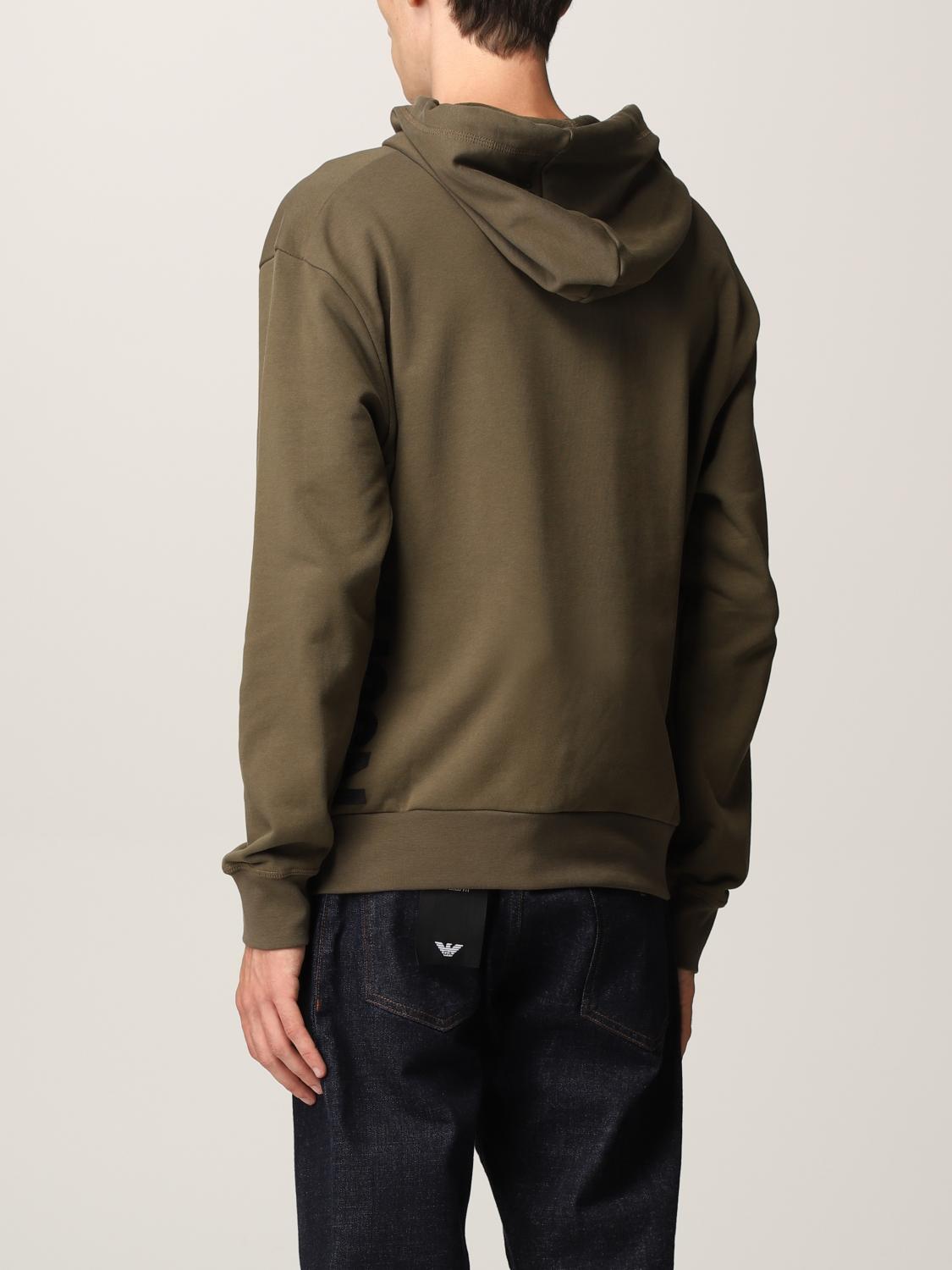 HOGAN SUDADERA: Sudadera hombre Hogan, Militar - Img 2
