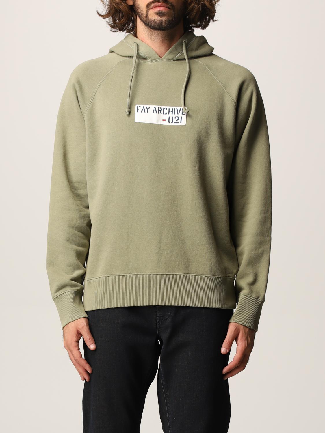 FAY SUDADERA: Sudadera hombre Fay, Verde - Img 1