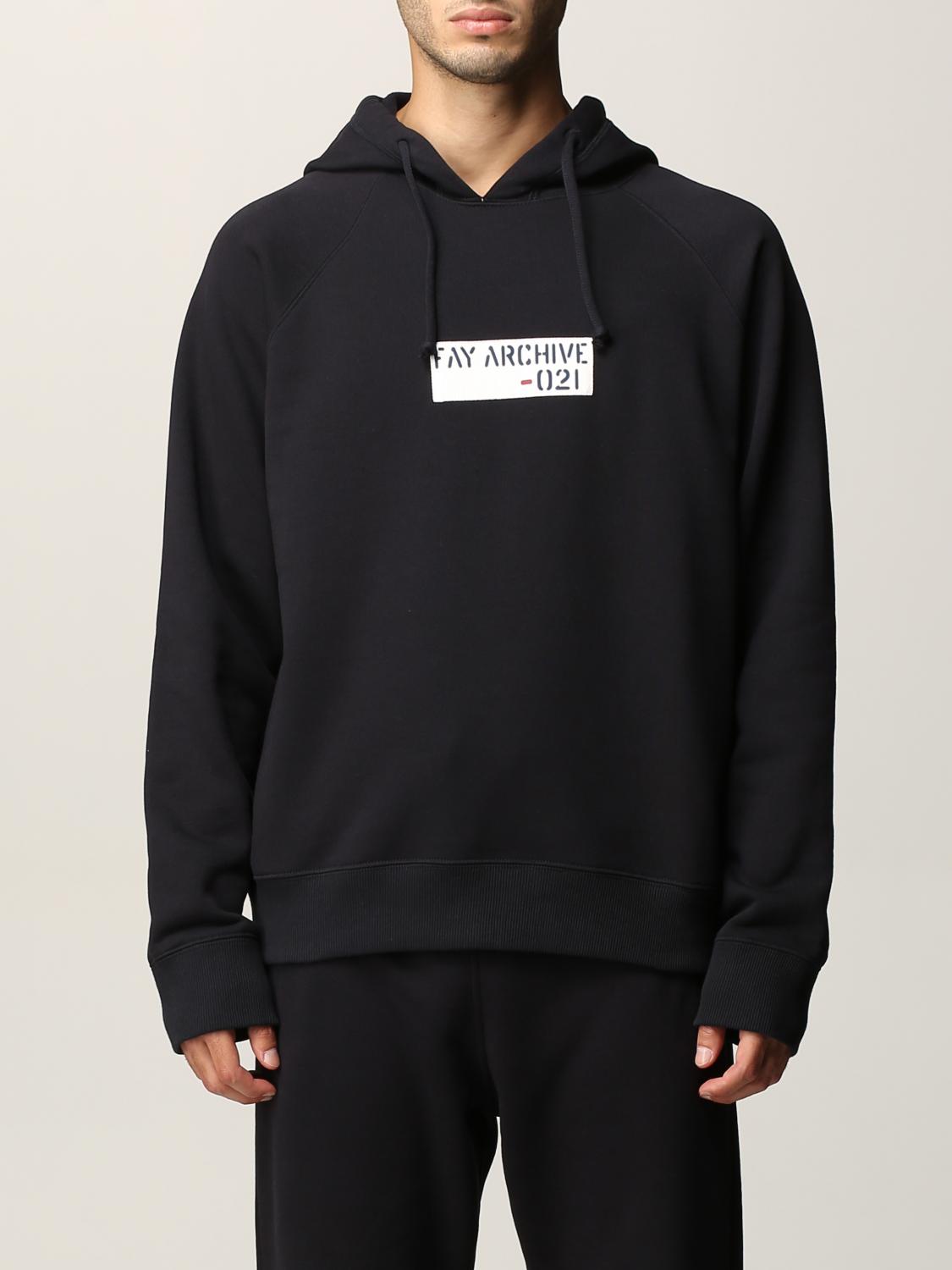 FAY SUDADERA: Sudadera hombre Fay, Azul Marino - Img 1