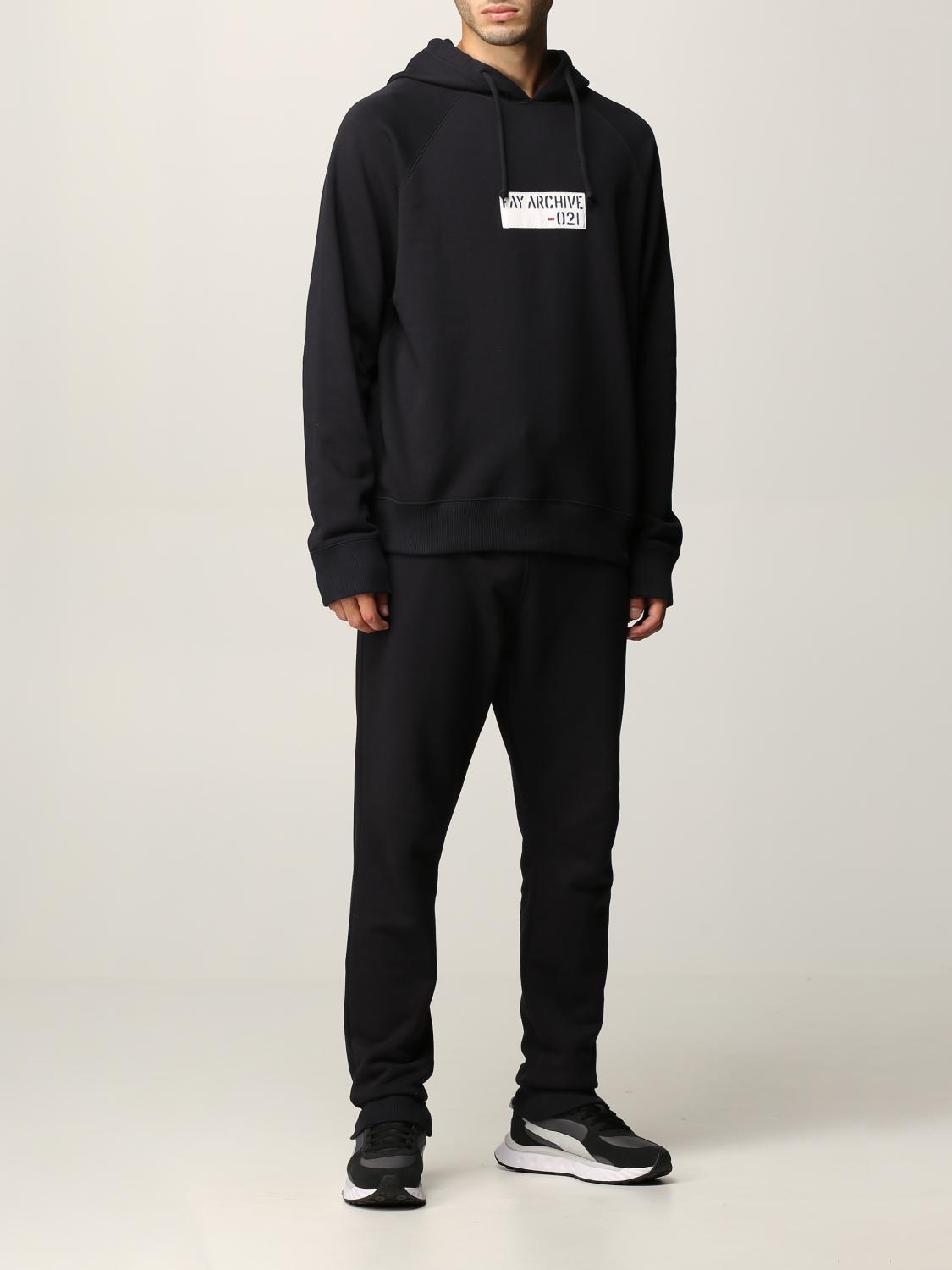 FAY SUDADERA: Sudadera hombre Fay, Azul Marino - Img 2