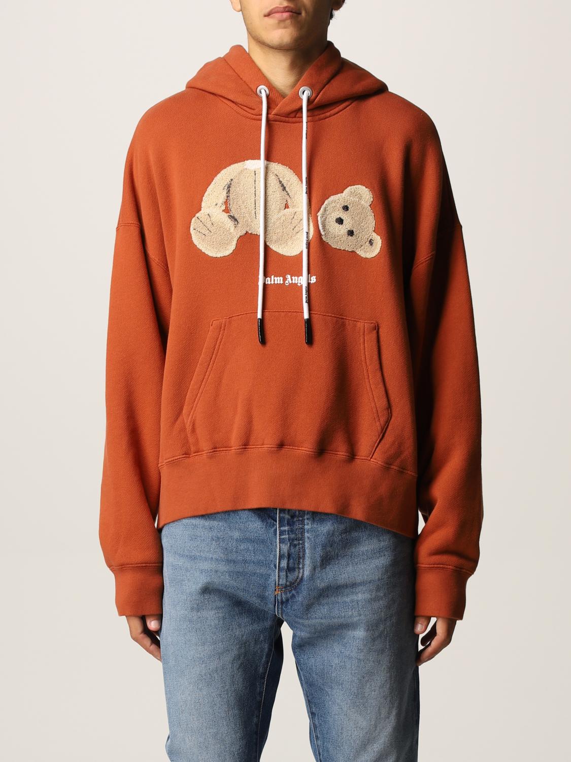 PALM ANGELS SWEATSHIRT: Palm Angels Herren Sweatshirt, Rot - Img 1