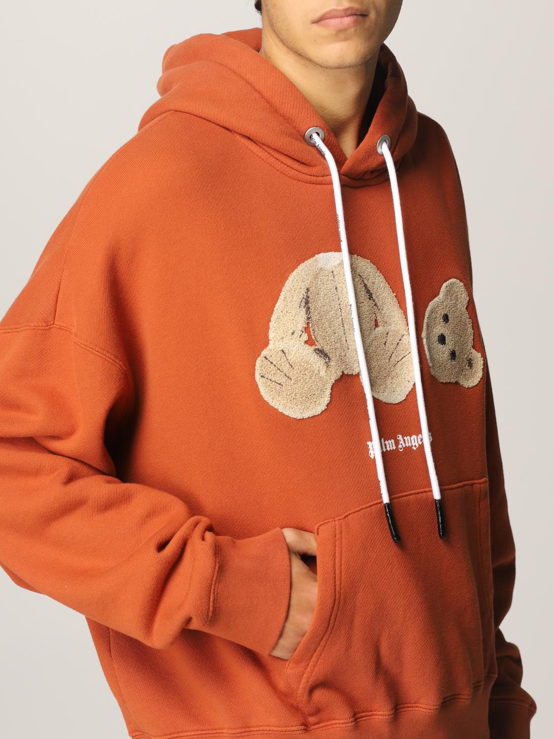 PALM ANGELS SWEATSHIRT: Palm Angels Herren Sweatshirt, Rot - Img 4