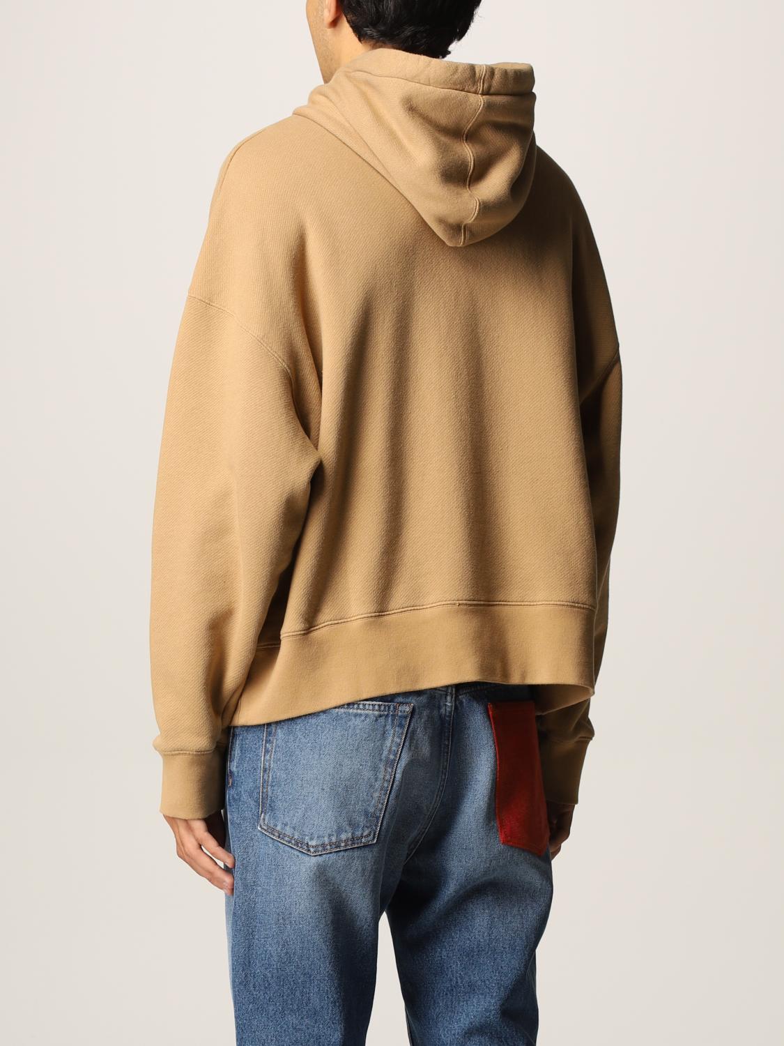 PALM ANGELS SWEATSHIRT: Palm Angels Herren Sweatshirt, Beige - Img 2