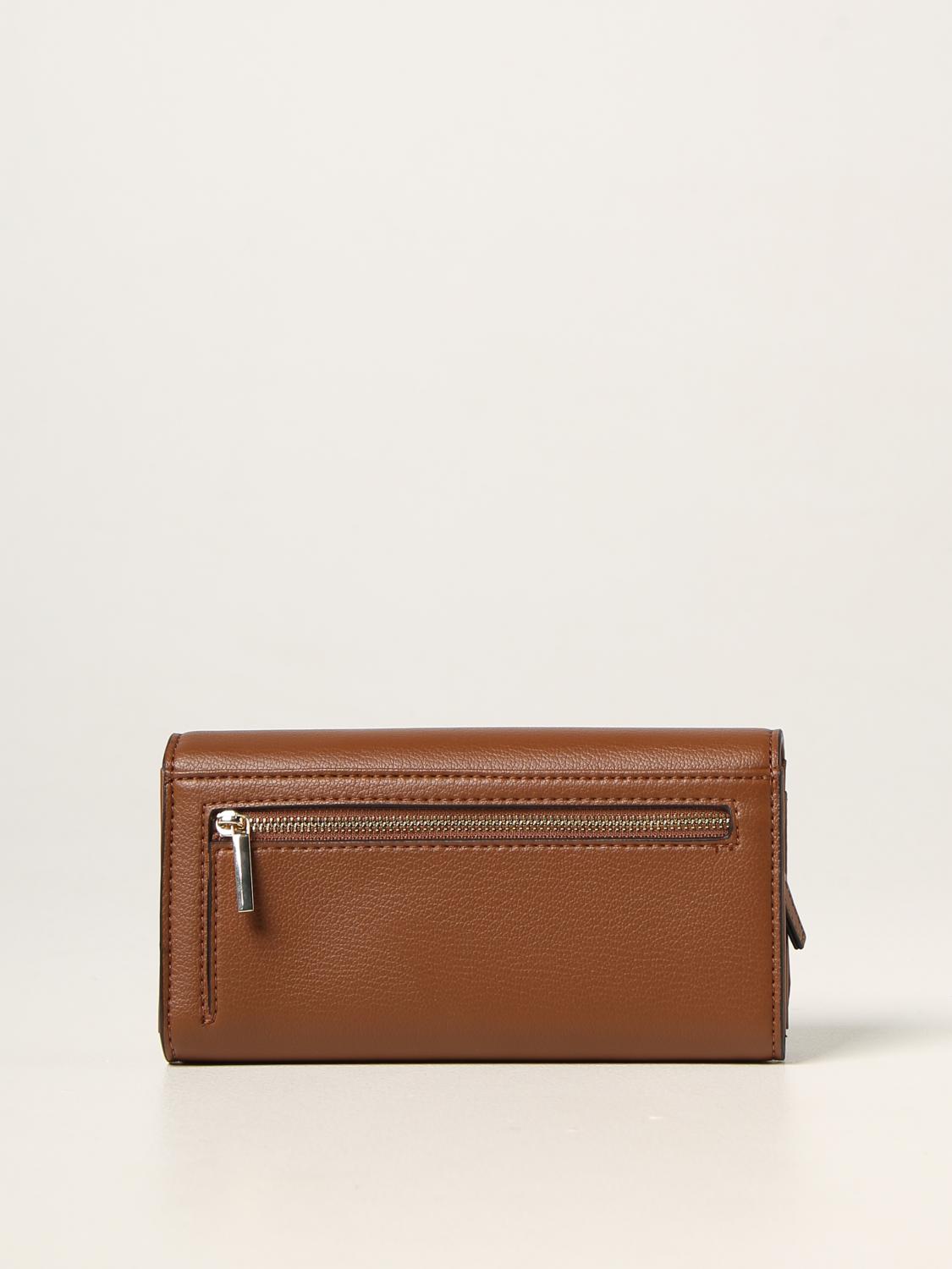 LIU JO WALLET: Liu Jo wallet in synthetic leather, Dove Grey - Img 3