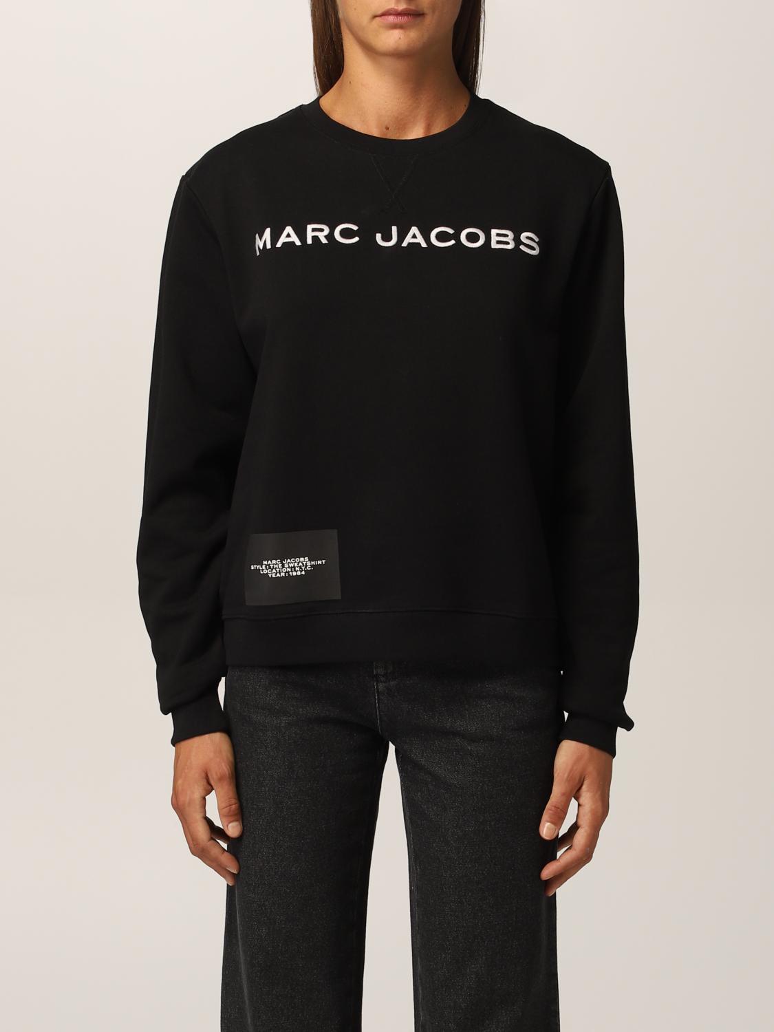 MARC JACOBS Sweat shirt femme Noir Sweat Shirt Marc Jacobs C604C05PF21 en ligne sur GIGLIO.COM