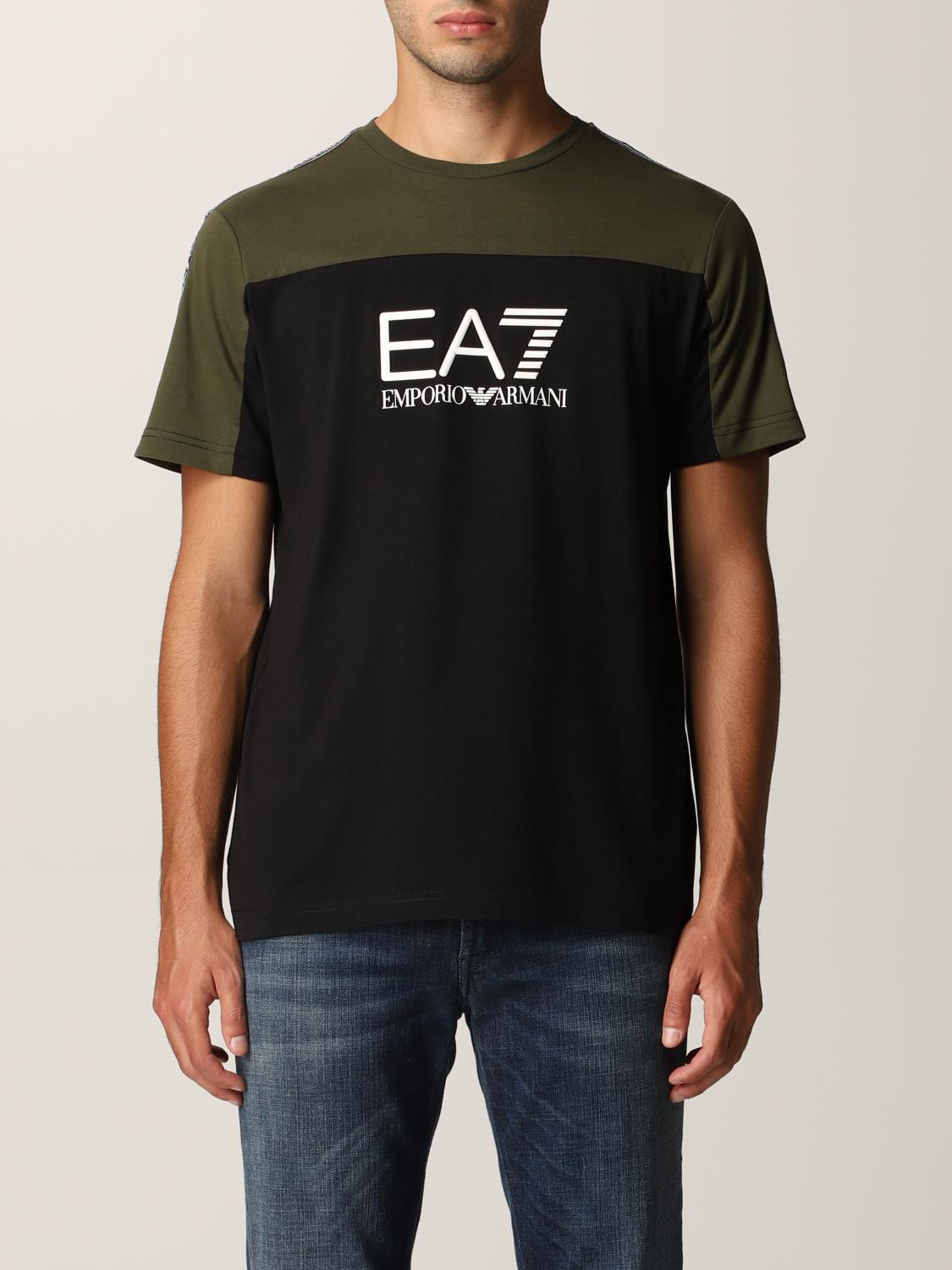 EA7 T-SHIRT: T-shirt men Ea7, Black - Img 1