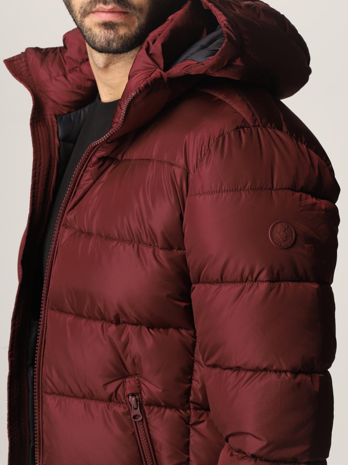 SAVE THE DUCK КУРТКА: Куртка Мужское Save The Duck, Красный - Img 4