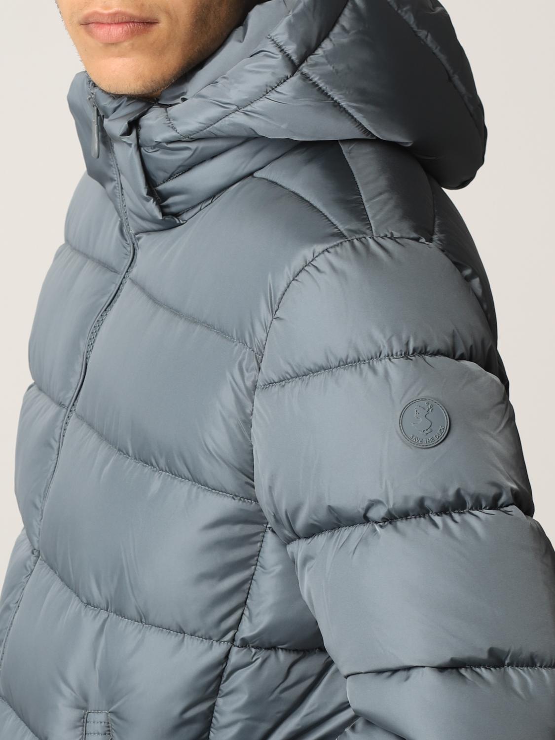 SAVE THE DUCK JACKET: Jacket men Save The Duck, Grey - Img 4