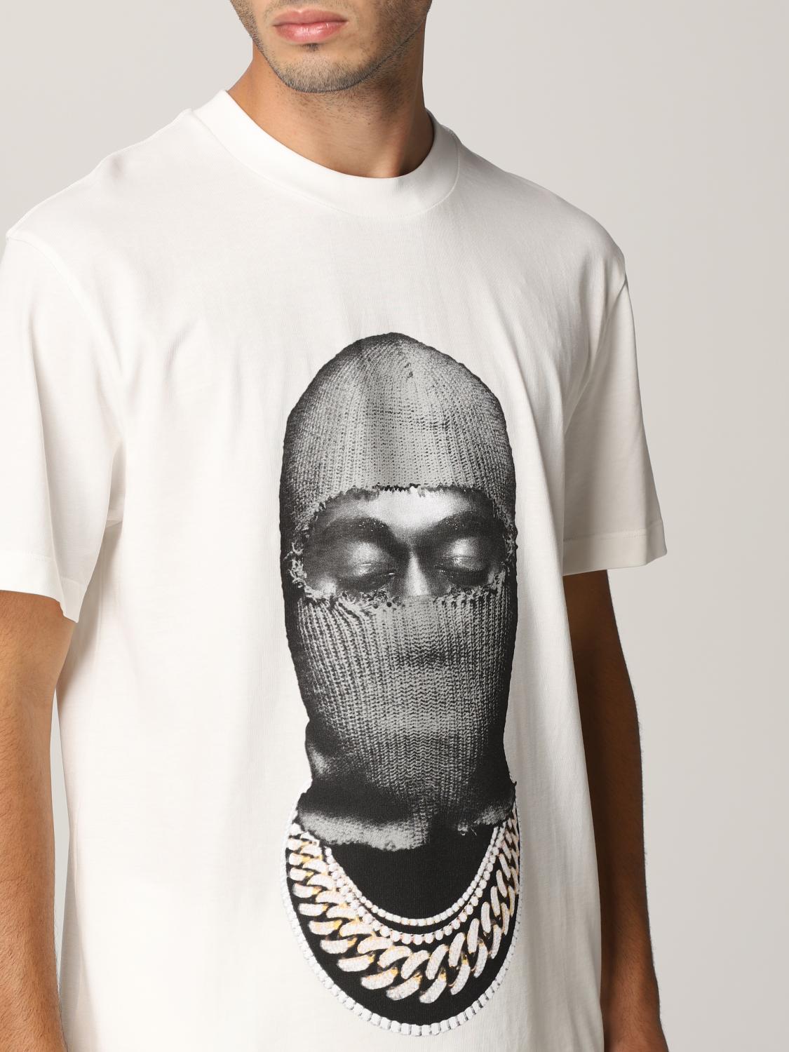 IH NOM UH NIT T-SHIRT: T-shirt Ih Nom Uh Nit con stampa grafica, Bianco - Img 5