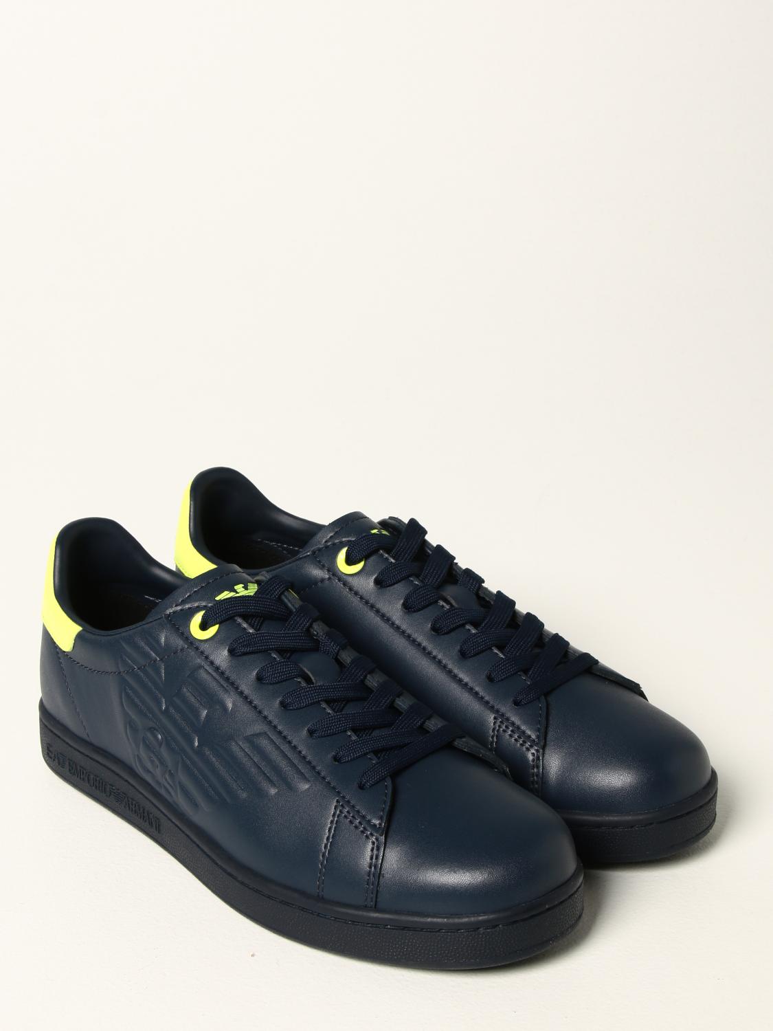 EA7 SNEAKERS: Ea7 Herren Sneakers, Blau - Img 2