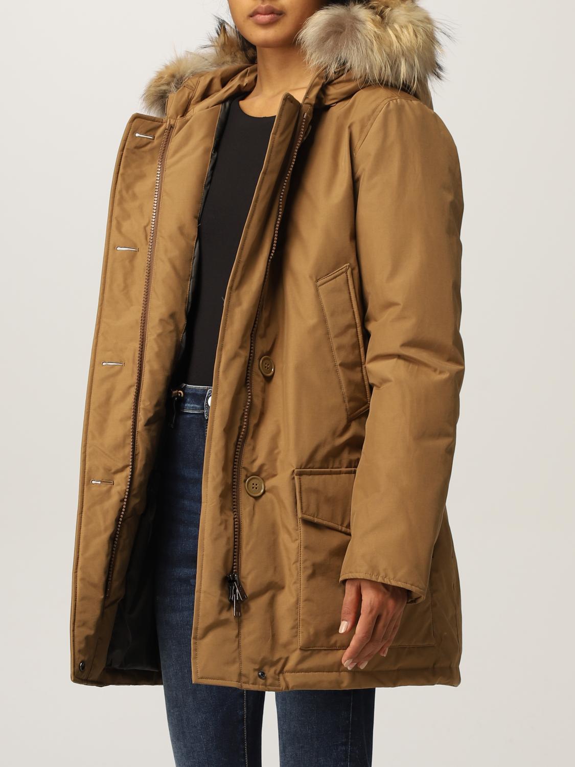 WOOLRICH MANTEAU: Manteau femme Woolrich, Marron - Img 3