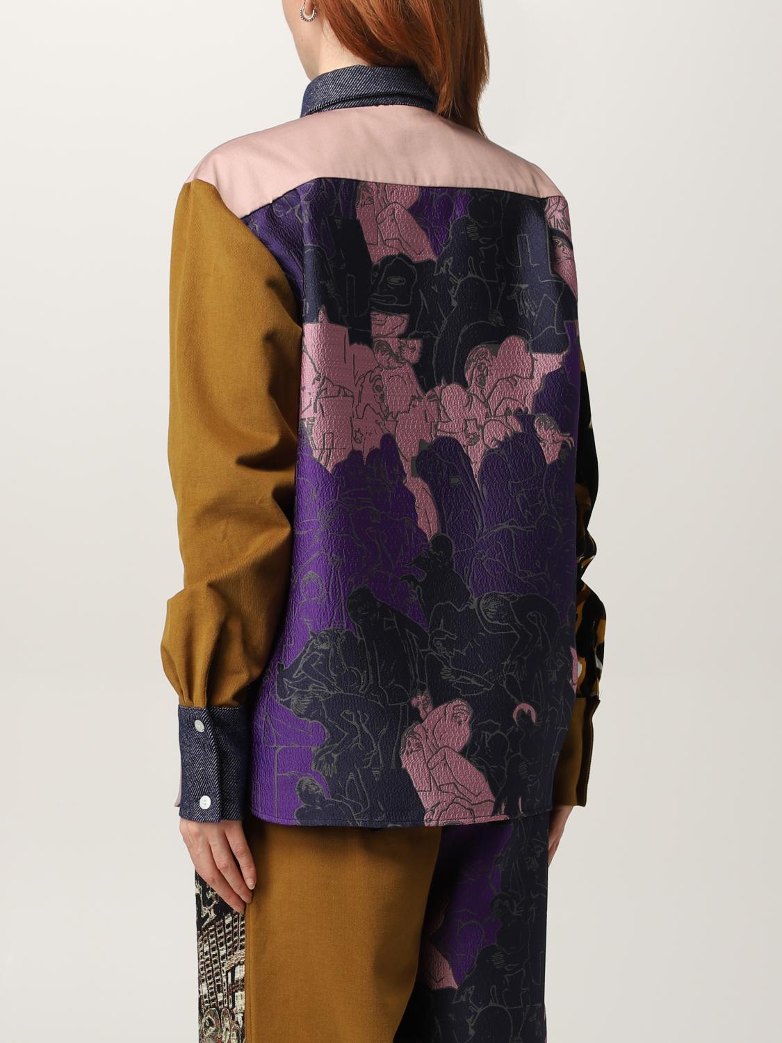 MARCO RAMBALDI CAMICIA: Camicia Marco Rambaldi con mix di fantasie, Fantasia - Img 3