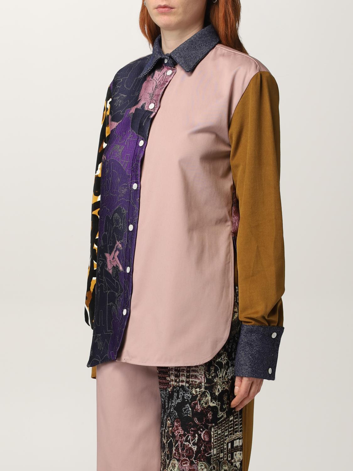 MARCO RAMBALDI CAMICIA: Camicia Marco Rambaldi con mix di fantasie, Fantasia - Img 4