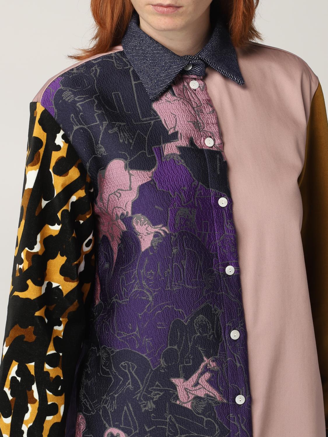 MARCO RAMBALDI CAMICIA: Camicia Marco Rambaldi con mix di fantasie, Fantasia - Img 5