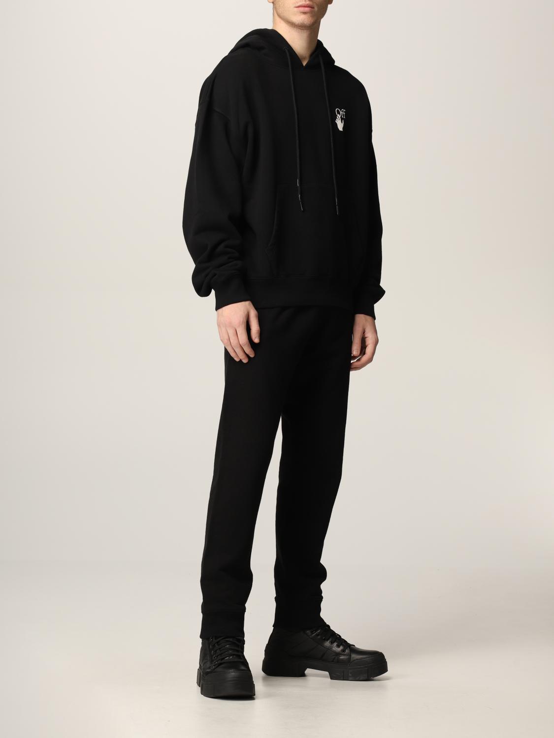 Off-White パンツ メンズ Off White - ブラック | OMCH035F21FLE001