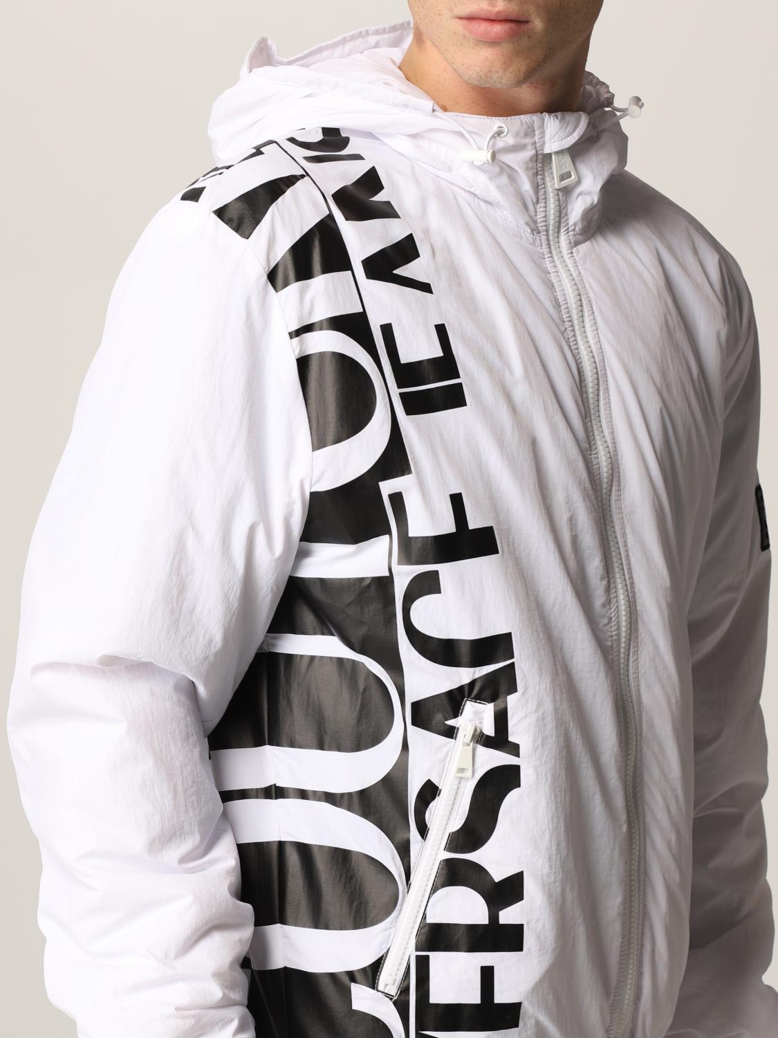 VERSACE JEANS COUTURE COAT: Coat men Versace Jeans Couture, White - Img 5