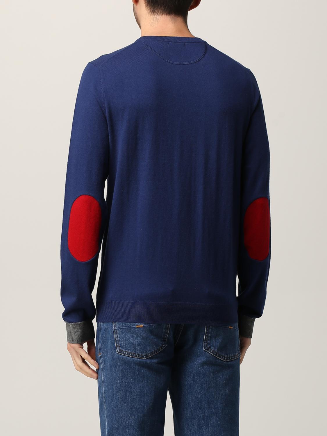 SUN68 SWEATER: Sweater men Sun 68, Blue - Img 2