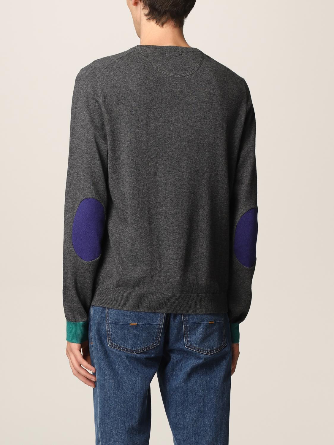 SUN68 SWEATER: Sweater men Sun 68, Grey 1 - Img 2