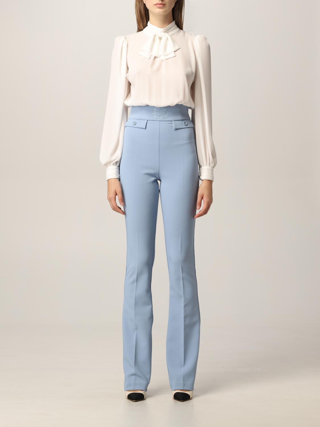 オールインワン・サロペット ELISABETTA FRANCHI Woman Jumpsuits Yellow Cream TU029 360 Elisabetta Franchi Jumpsuit - Yellow - Women | TU02242E2271