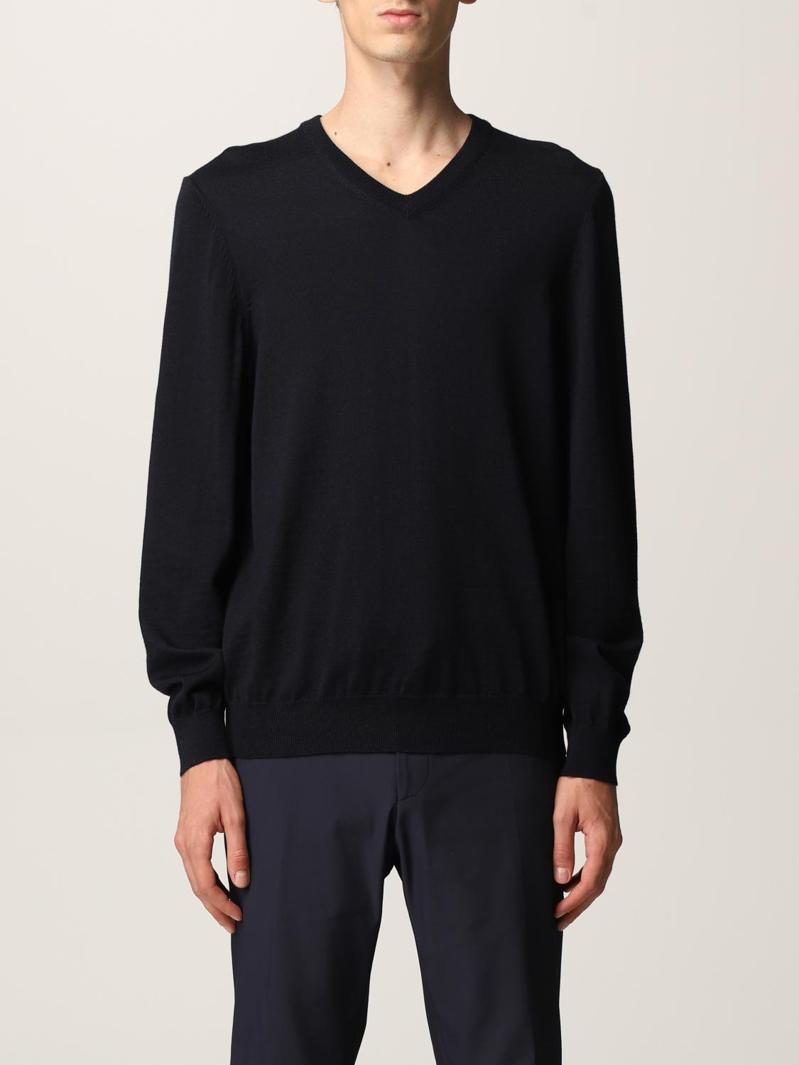 HUGO PULL: Pull homme Hugo Boss, Bleu - Img 1