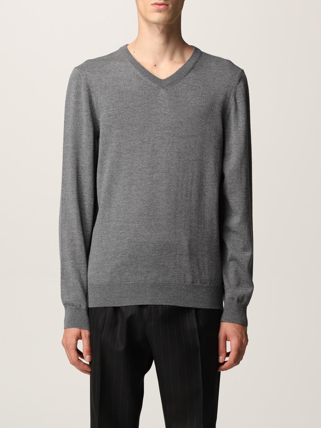 HUGO PULLOVER: Hugo Boss Herren Pullover, Grau - Img 1
