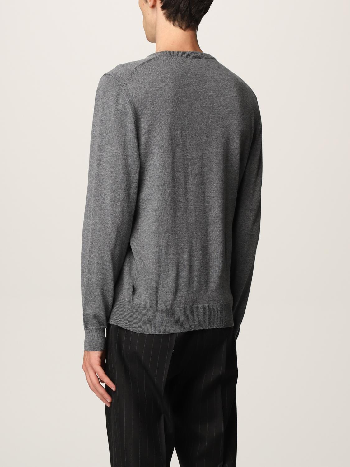 HUGO PULLOVER: Hugo Boss Herren Pullover, Grau - Img 2
