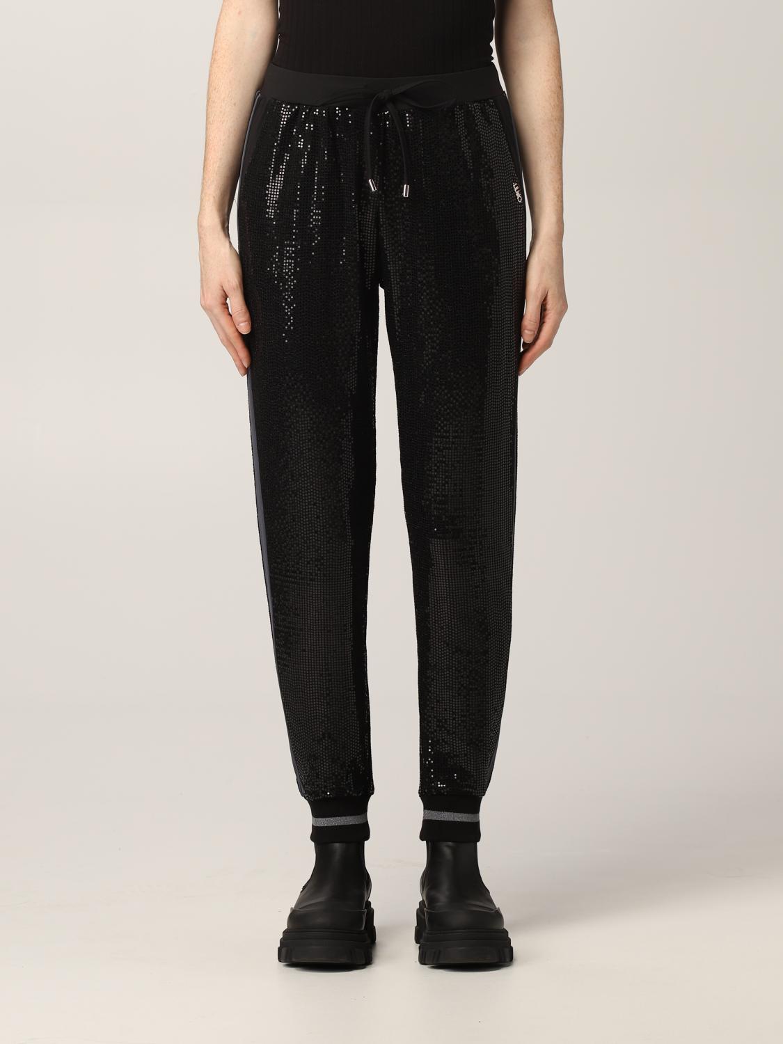 パンツ LIU JO JOGGING PANTS LIU JO: jogging pants in lycra - Black | Liu Jo pants