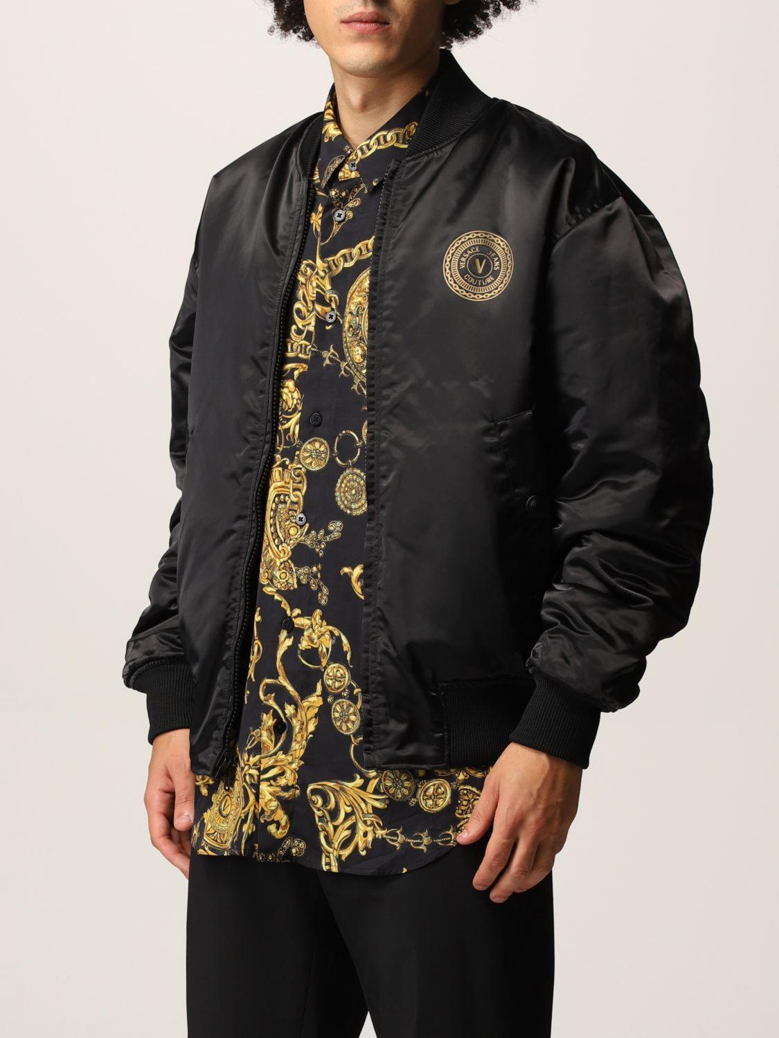 【新品・美品】VERSACE JEANS COUTURE コットンジャケット Versace Jeans Couture Jacket men - Multicolor | 71GAS407CQS00