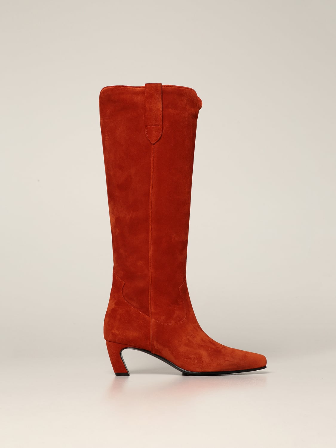 ALDO CASTAGNA STIEFEL: Aldo Castagna Damen Stiefel, Orange - Img 1