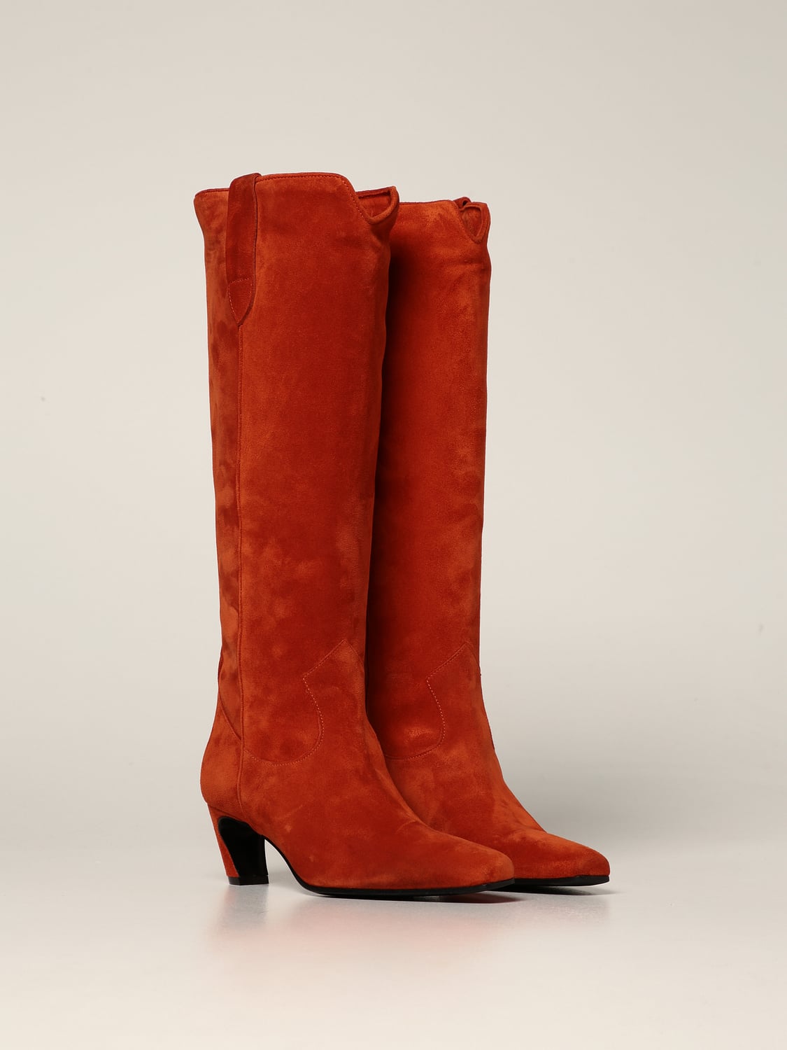 ALDO CASTAGNA STIEFEL: Aldo Castagna Damen Stiefel, Orange - Img 2