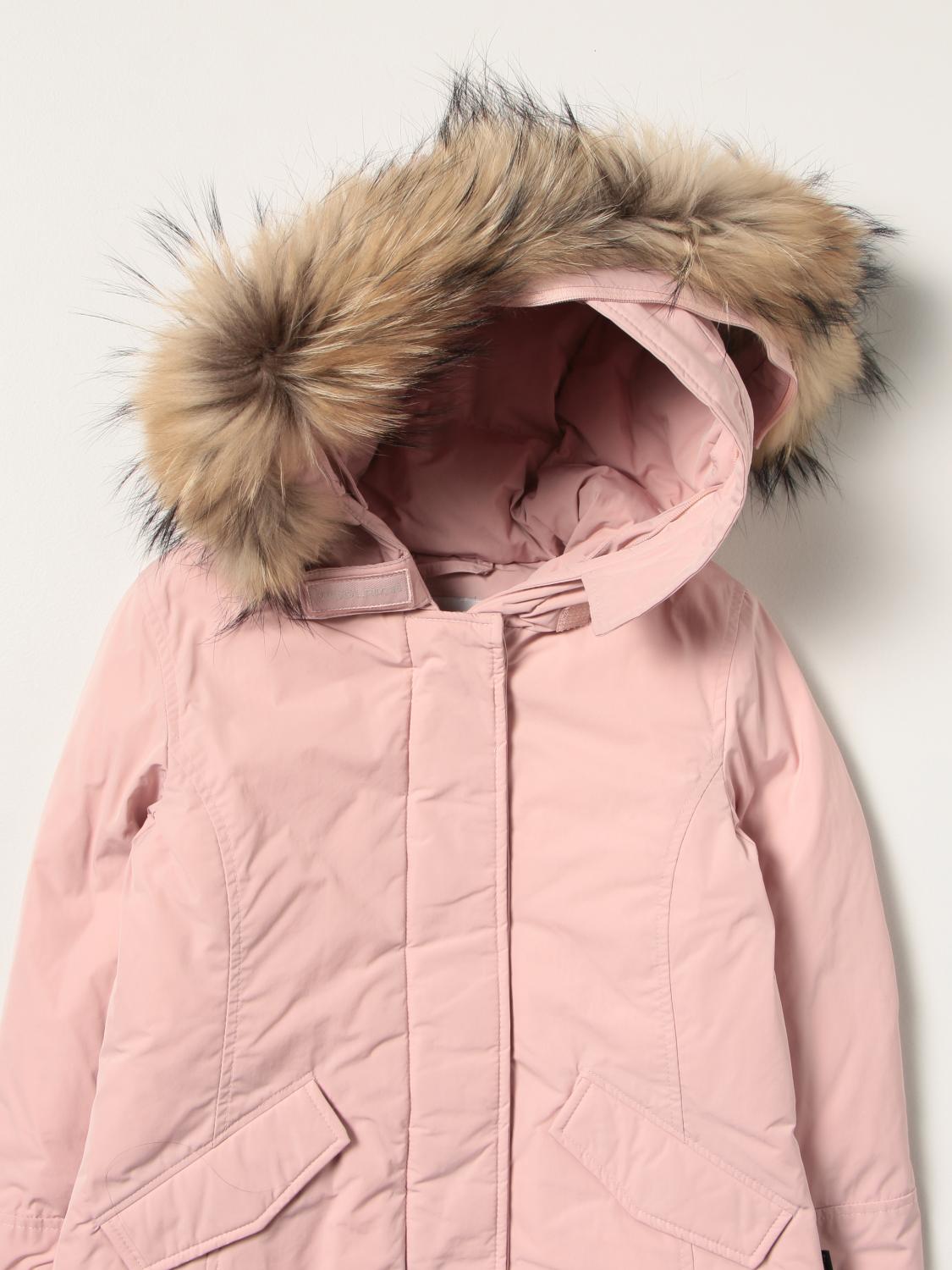 WOOLRICH CHAQUETA: Chaqueta niños Woolrich, Rosa Pálido - Img 3