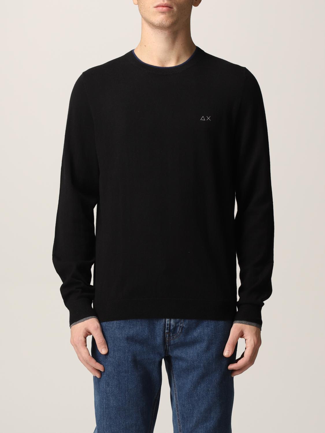 SUN68 PULL: Pull homme Sun 68, Noir - Img 1