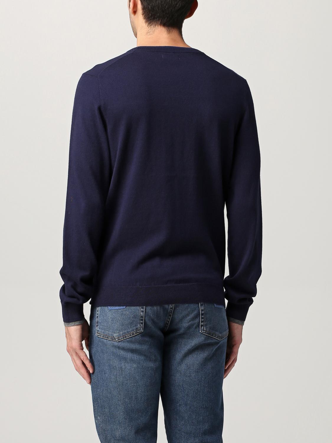 SUN68 SWEATER: Sweater men Sun 68, Blue - Img 2