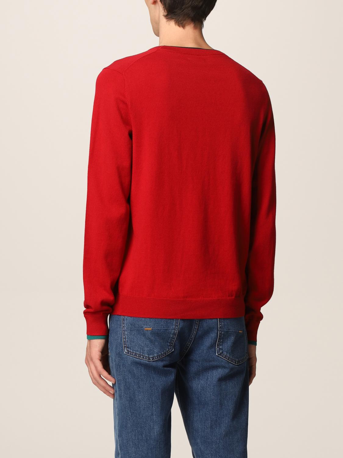 SUN68 SWEATER: Sweater men Sun 68, Red - Img 2