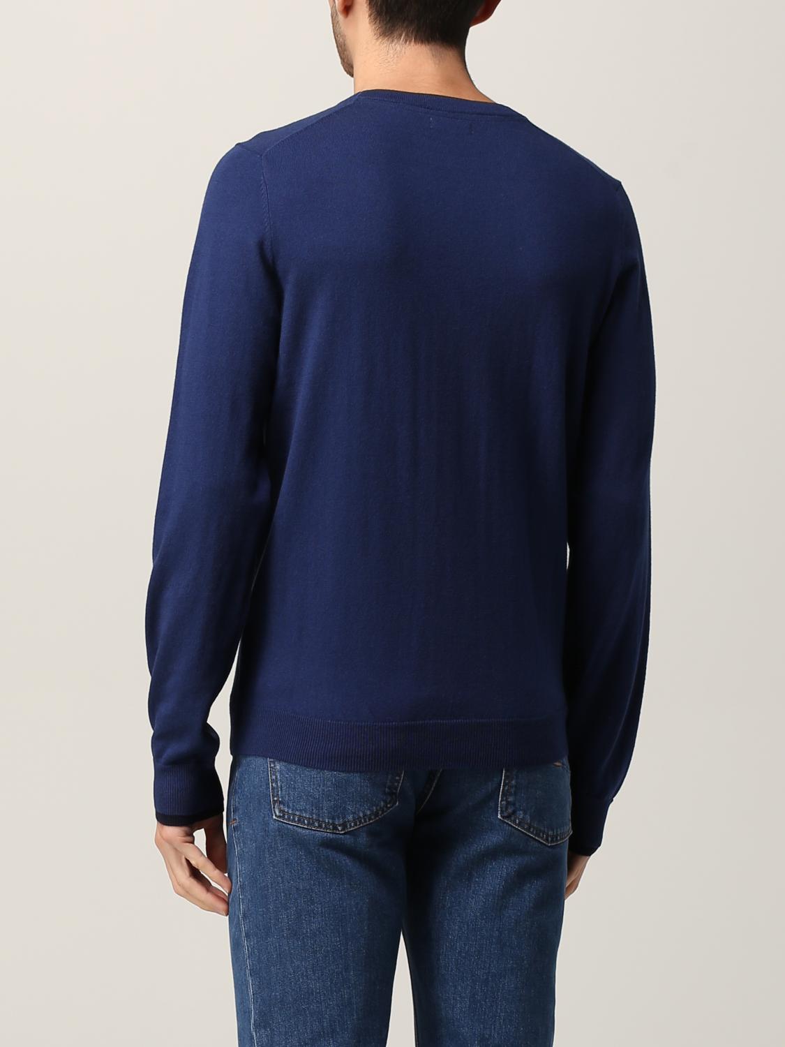 SUN68 SWEATER: Sweater men Sun 68, Blue 1 - Img 2