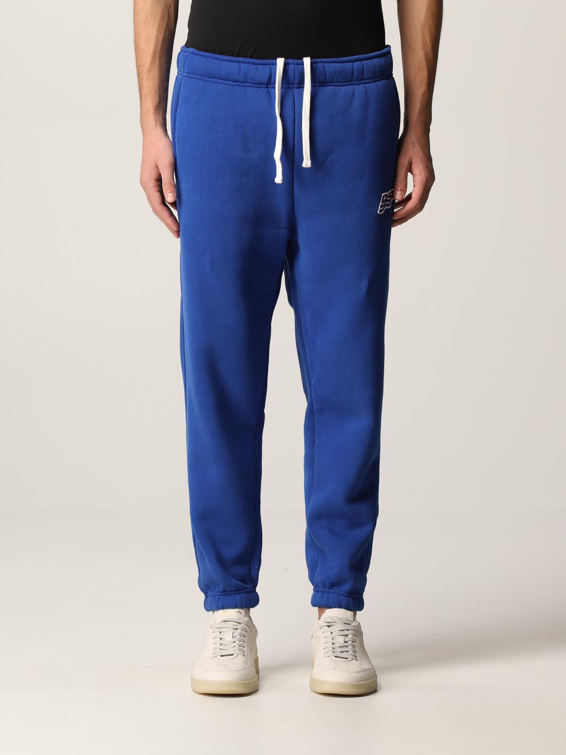 DIESEL jogging pants with logo Royal Blue Diesel pants A03215 0GCAB online at GIGLIO.COM