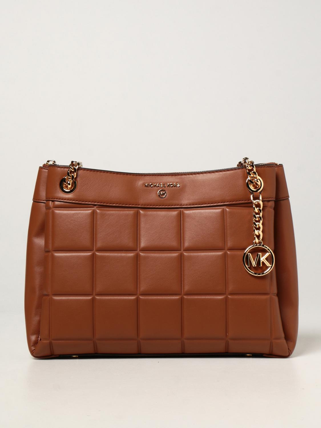 MICHAEL MICHAEL KORS Susan leather bag Leather Michael Michael Kors tote bags 30F1GUSL6L online at GIGLIO.COM