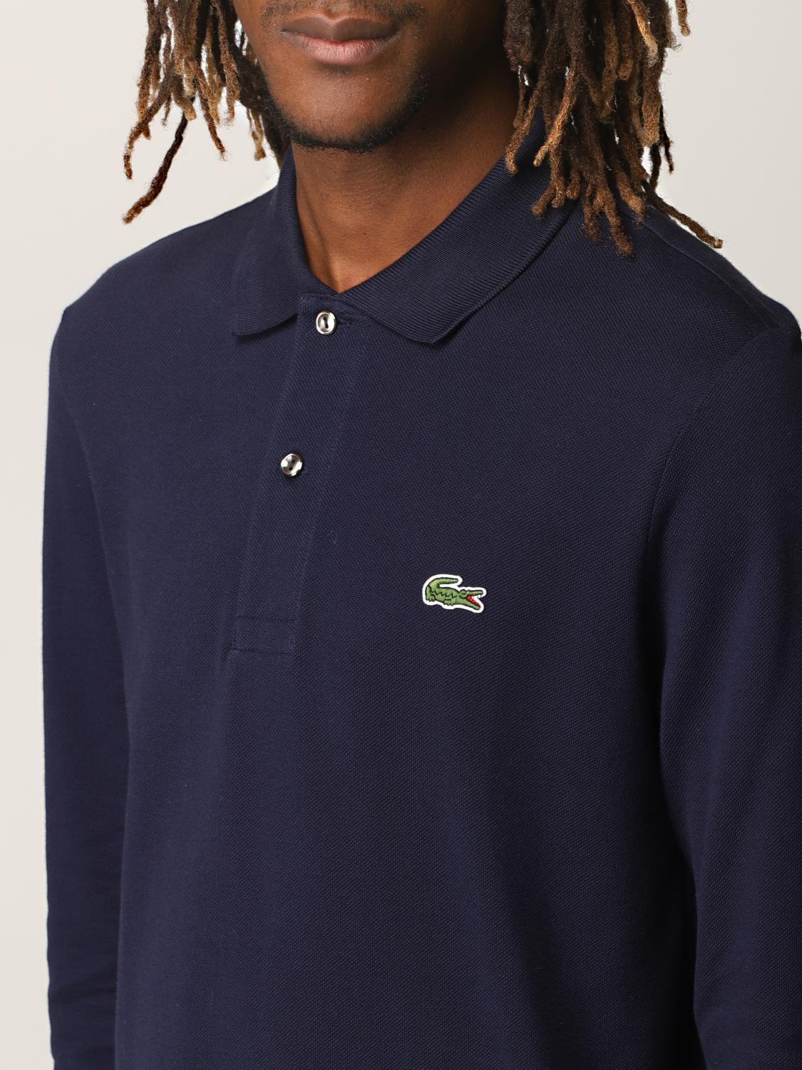LACOSTE POLO: Lacoste Herren Polo, Blau - Img 3