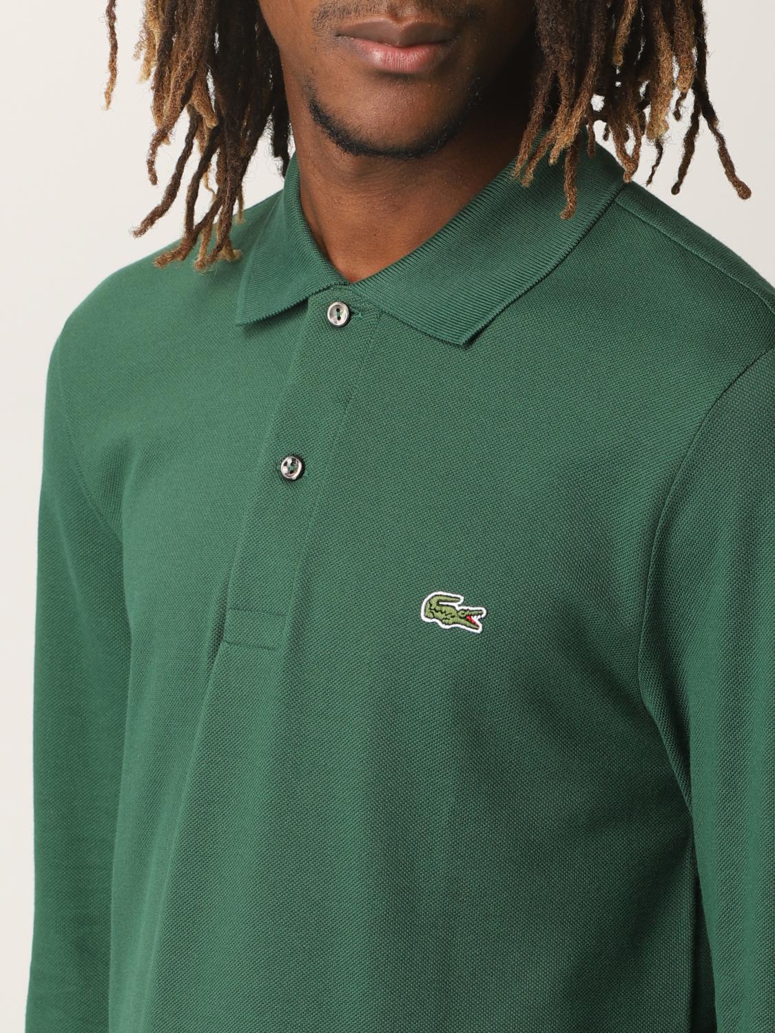 LACOSTE POLO: Lacoste Herren Polo, Grün - Img 3
