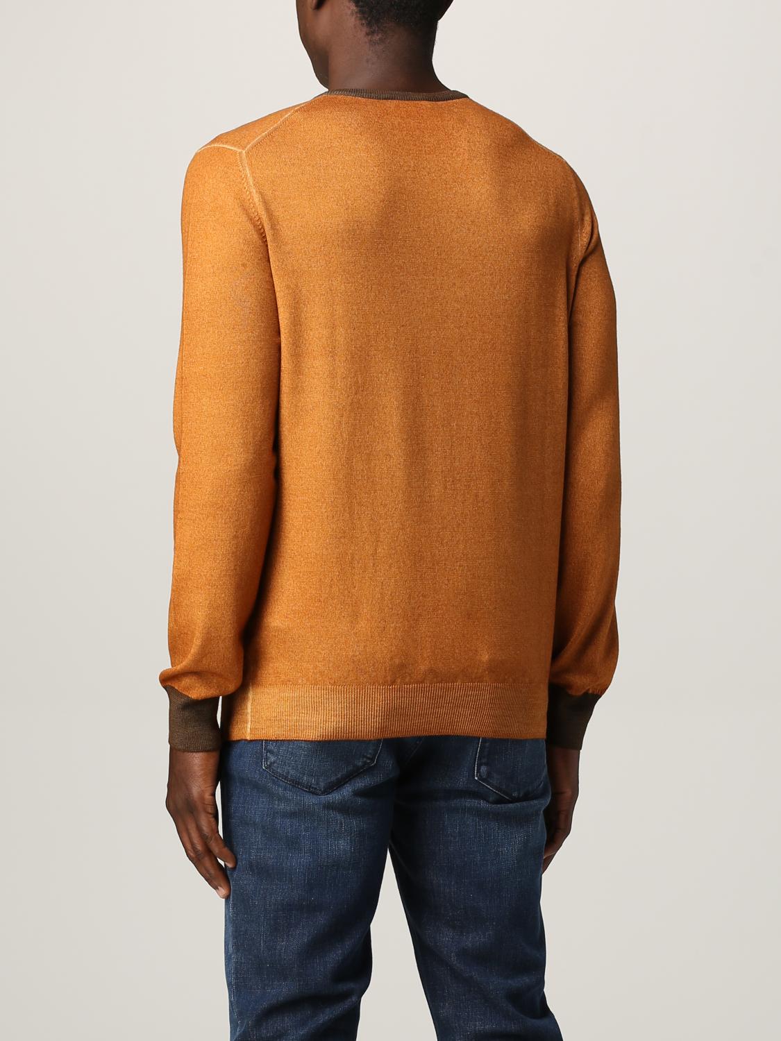 FAY PULL: Pull homme Fay, Orange - Img 3