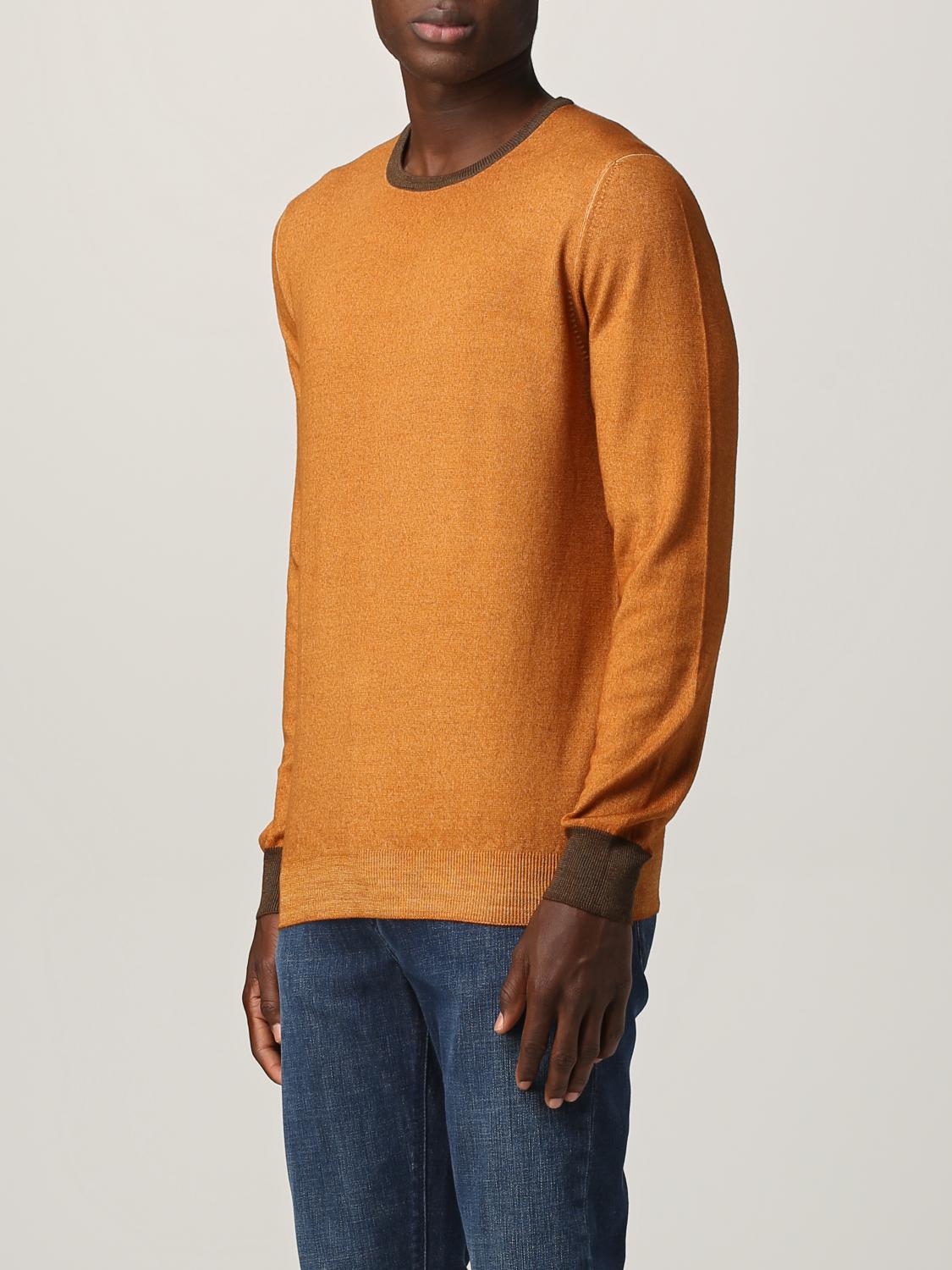 FAY PULL: Pull homme Fay, Orange - Img 4