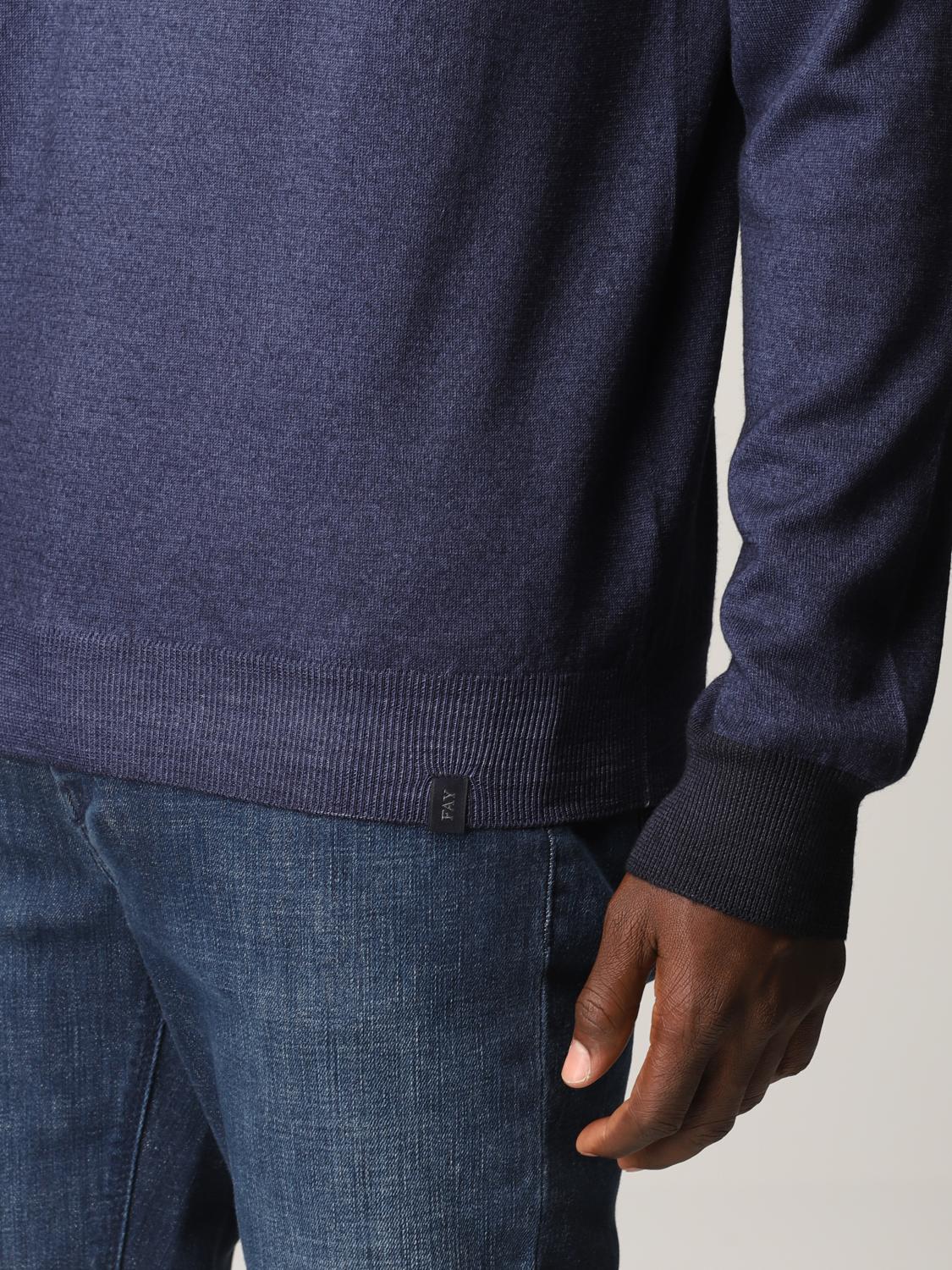FAY PULLOVER: Fay Herren Pullover, Blau - Img 5