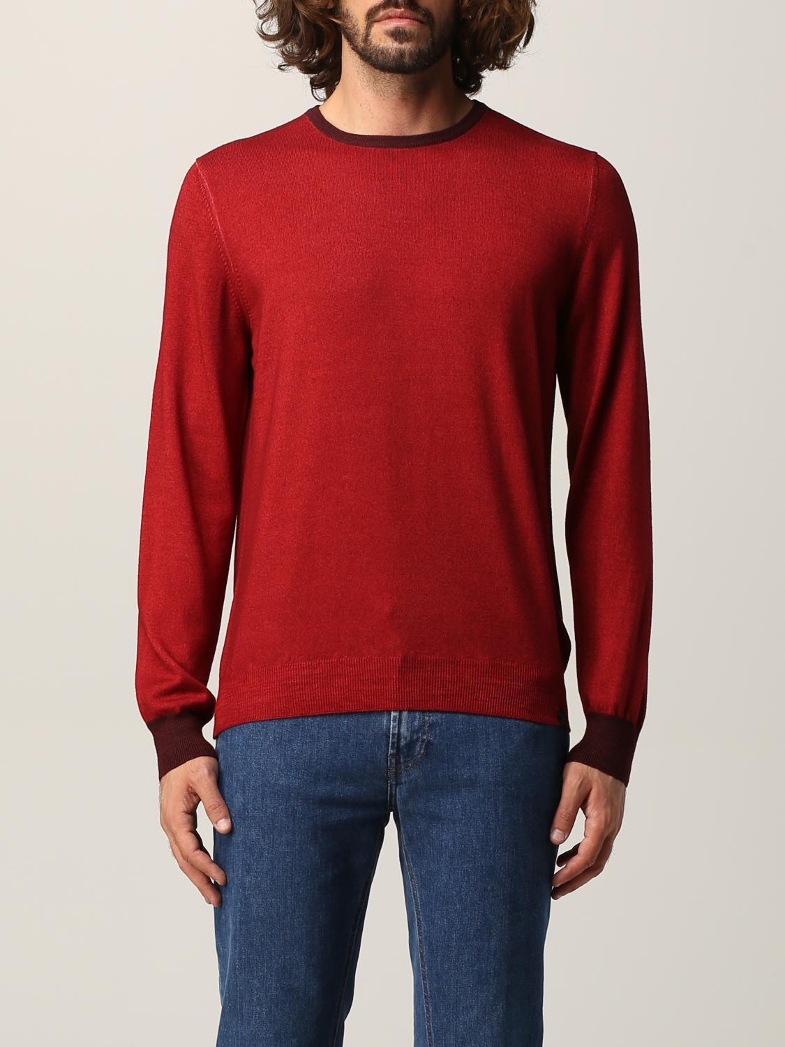 FAY PULLOVER: Fay Herren Pullover, Amarant - Img 1
