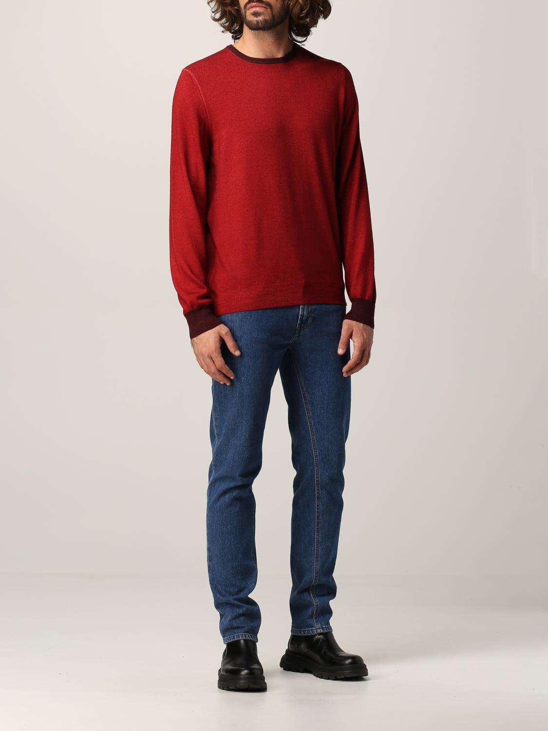 FAY PULLOVER: Fay Herren Pullover, Amarant - Img 2