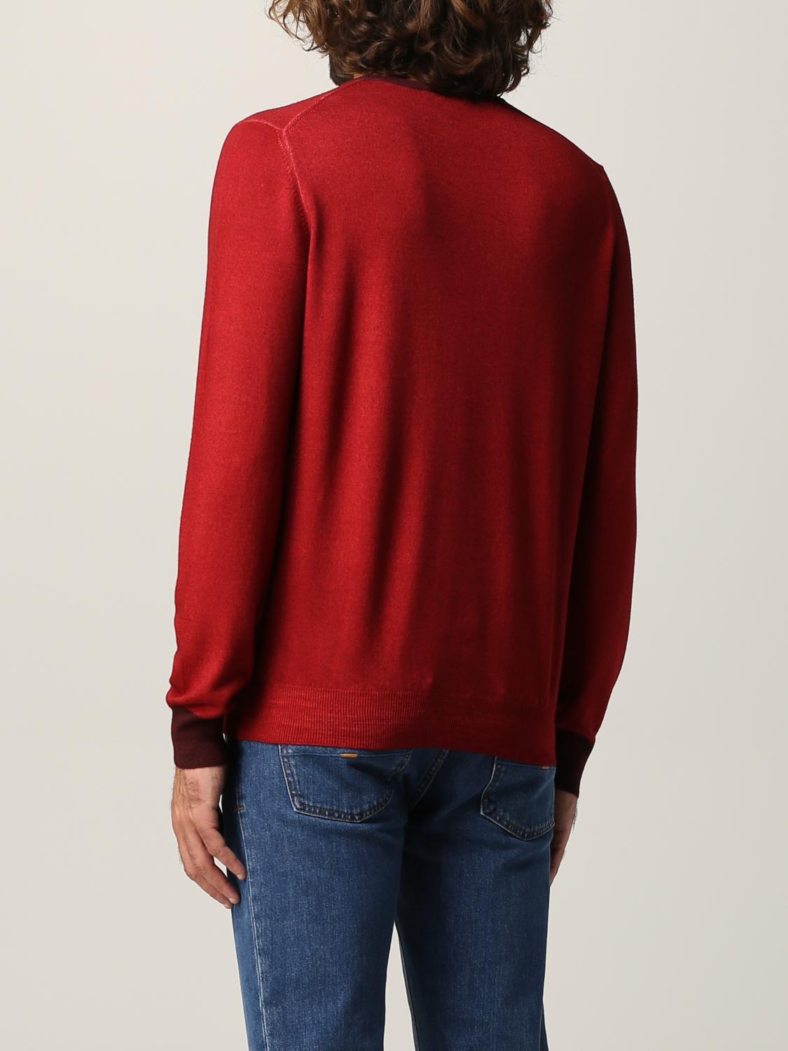 FAY PULLOVER: Fay Herren Pullover, Amarant - Img 3