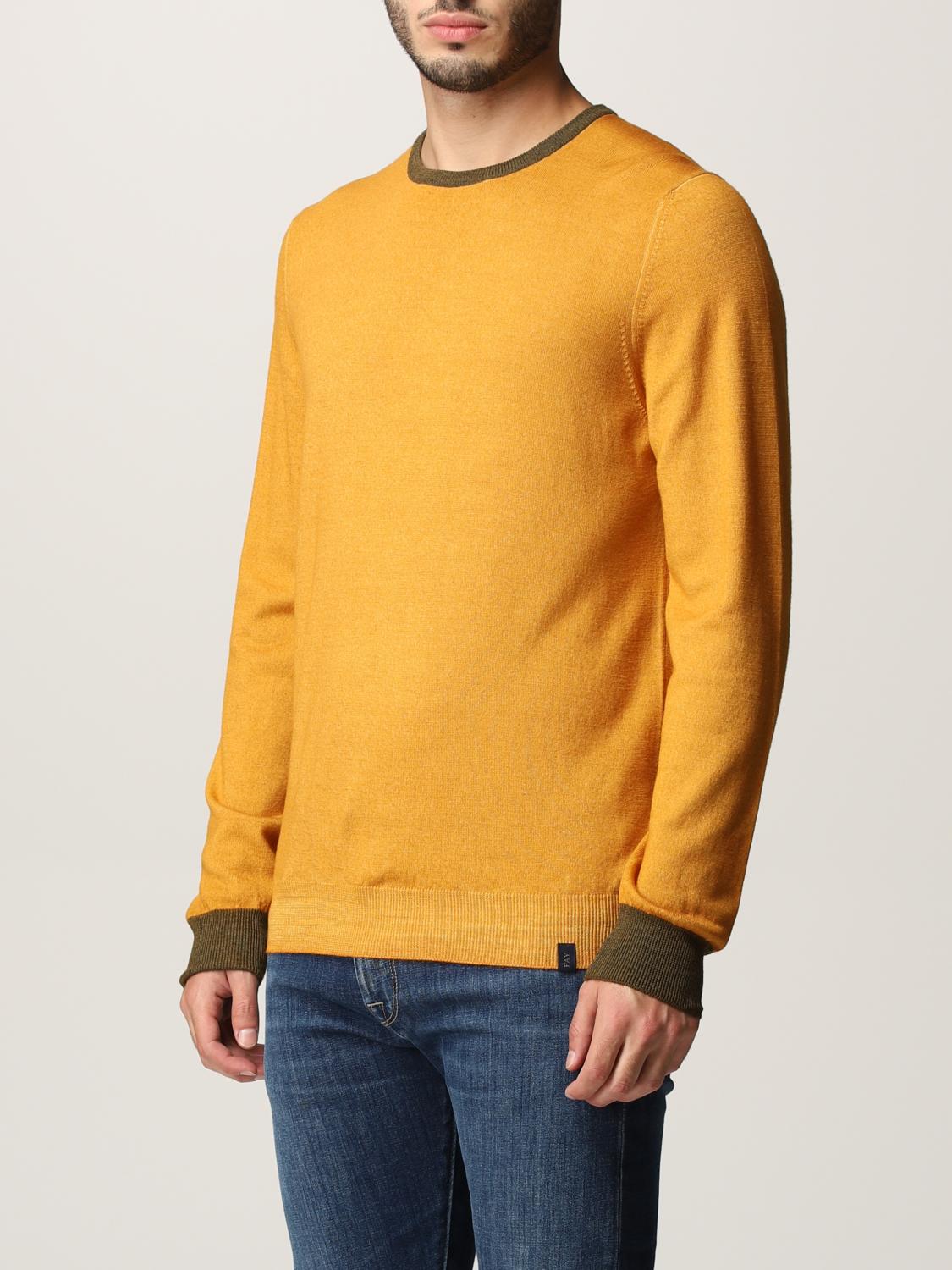 FAY PULLOVER: Fay Herren Pullover, Ocker - Img 3